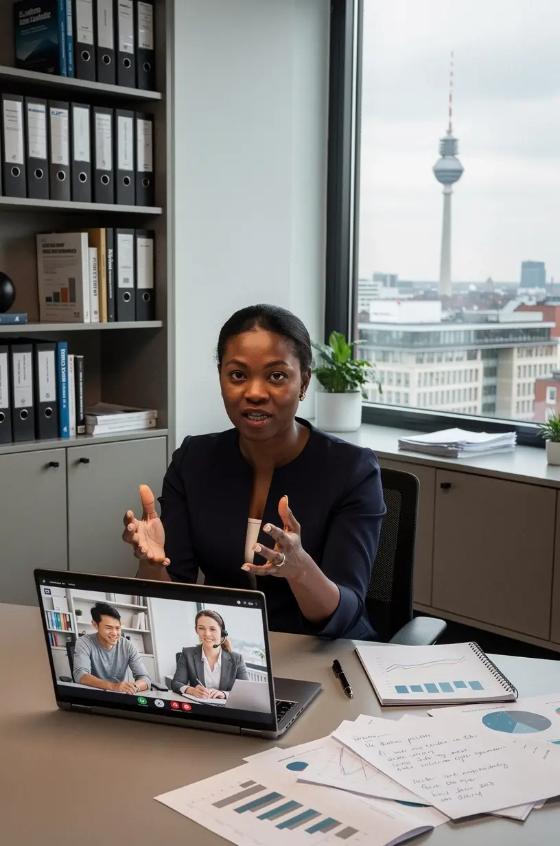 Illustration der Integration von FinTech-Tools zur Optimierung von Kapitalanlagen